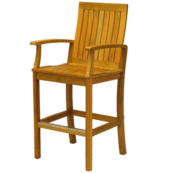 Monterey Bar Chair w/ Arms by Three Birds Casual - Image 3